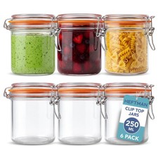 HEFTMAN Gläser Clip Top