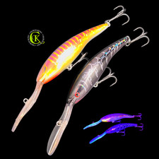 2x 10cm Wobbler Swimbait Kunstköder Twitchbait Swimbait Pike Barsch Hecht Zander