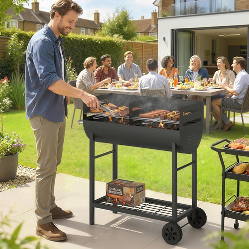 Outsunny holzkohlegrill - outsunny,