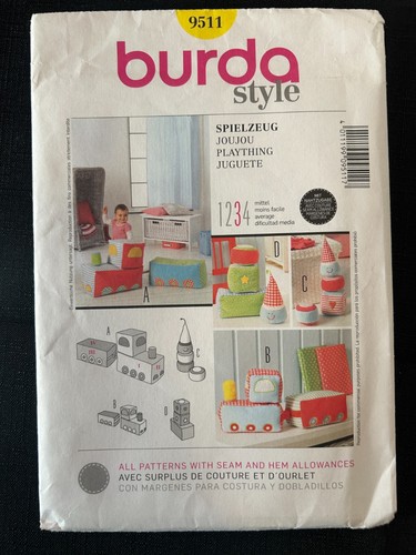 Spur burda 9511 babyspielzeug - spur,