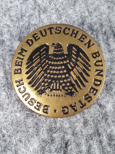 Anstecknadel besuch beim - besuch,