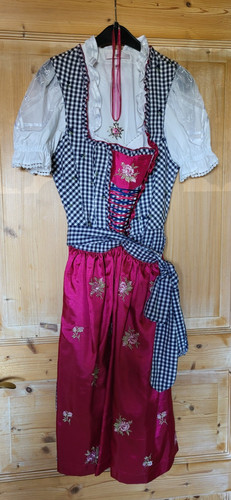 Dirndl mit bluse - bluse, gr.