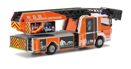 Herpa atego drehleiter m - mb,
