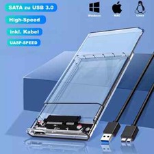 2.5 Zoll SATA SSD HDD Festplattengehäuse USB 3.0 Externes Gehäuse Festplatte