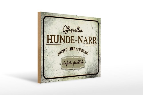 Holzschild spruch 40x30 - spruch,