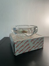 Nachtmann Aschenbecher Frühling/Fleurie Bleikristall Geschliffen 16cm Vintage