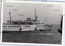 Helgoland 1960er - Schiff beim
