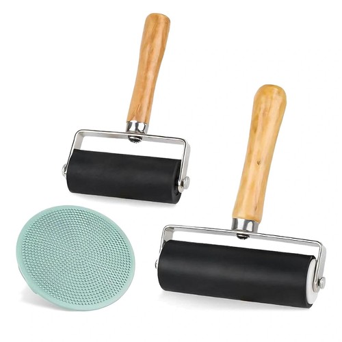 Gummi brayer roller - brayer,