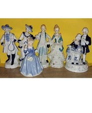 6 Porzellanfiguren in einem | Konvolut | Rokoko | Figuren | schöner Zustand