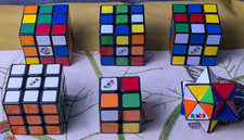 Rubik's Cube Puzzle Lot of 6