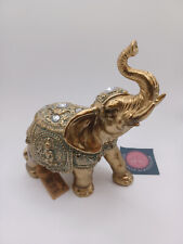 Elefant aus Poly Gold 15 x 16