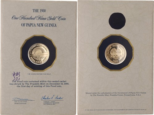 Papua new guinea 100 kina - new,