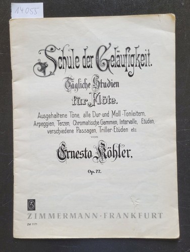 Schule der geläufigkeit - schule,