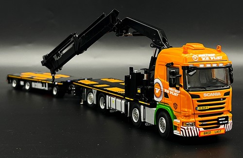 Scania highline riged flatbed - scania,
