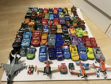 70x Disney Cars Autos Sammlung – Lightning McQueen & Freunde, bespielt Konvolut