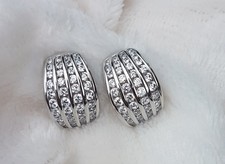 ⭐ Halb Creolen 925 Silber