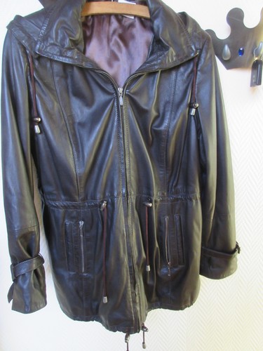 Damen lederparka von - damen,