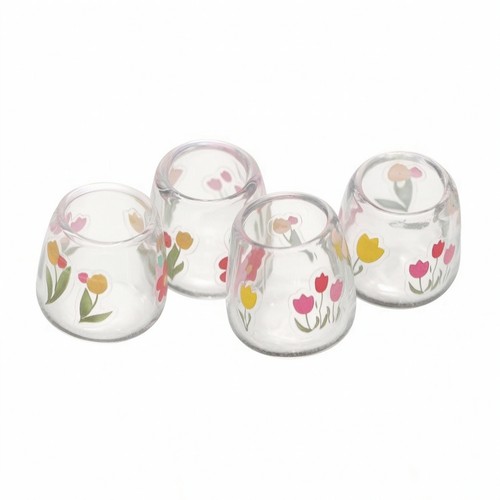Stück miniatur glasbecher - 4,