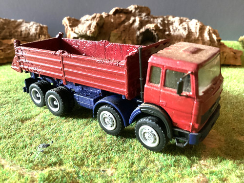Herpa umbau lkw - herpa, muldenkipper
