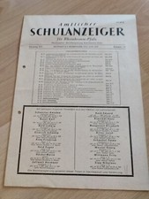 Amtlicher Schulanzeiger