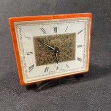 RUHLA Wecker Tischuhr, Orange