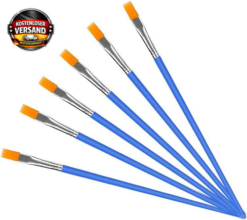 Kleine detailpinsel 6er set - detailpinsel,