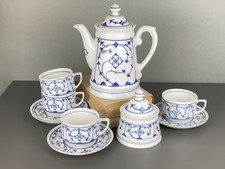 Winterling Porzellan Bavaria | Strohblume – Indisch Blau | Kaffeeservice