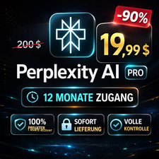 Perplexity AI Pro 1 Jahr |