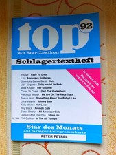 TOP Schlagertextheft Nr.  92