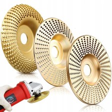 3x Holz Schleifscheibe