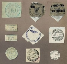 Konvolut 10 Poststempel /