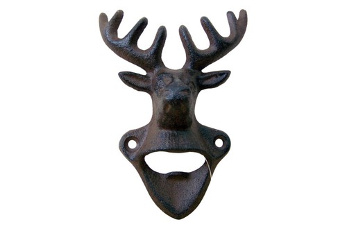 Wandflaschenöffner hirsch - wandflaschenöffner,