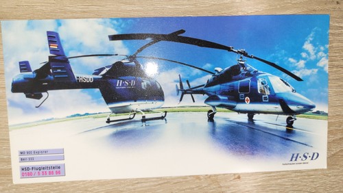 Luftrettung postkarte hsd - luftrettung,