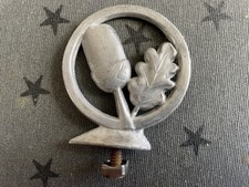 Fahrrad Moped Schutzblechfigur Emblem Steuerkopfschild | Eiche  Eichenlaub