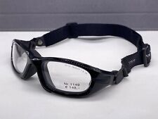 Progear Sonnenbrille Herren Schwarz Grau Radbrille Sport Band Verglasbar