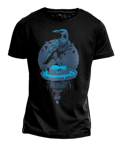 Shirt renitent raven rabe - t-shirt, raven"