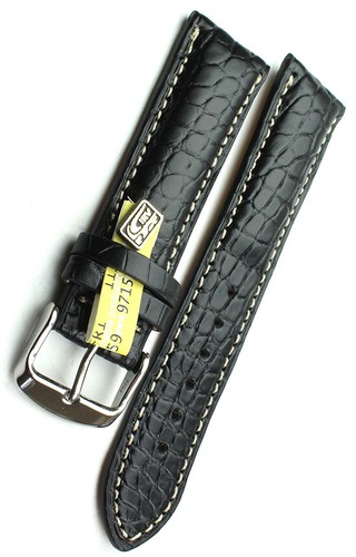 22mm louisiana alligator band - alligator,