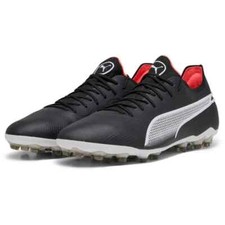 Puma King Ultimate MG Herren Fußballschuhe Schwarz Kunstrasen - Blitzversand