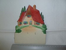 Kalenderrückwand  Dresdner Pappe für Abreißkalender  Haus