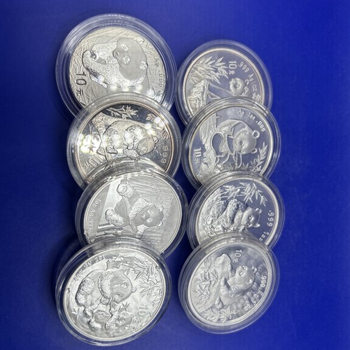 Silber 10 yuan china - 10,