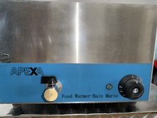 Bain Marie Warmhaltebehälter Speisenwärmer Ablasshahn 600 W 2 GN 1/2