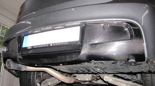 Carbon heckstoßstange - mh,