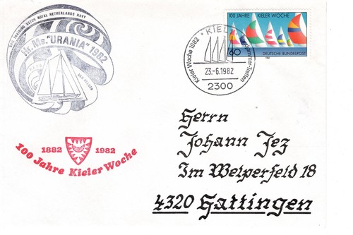 Schiffspost ketch urania - schiffspost,