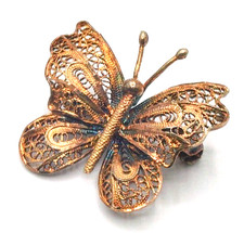 Filigrane Brosche 925 Sterling