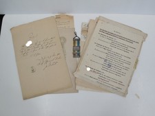 Konvolut von 17 Dokumente +