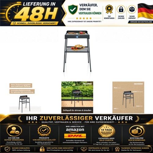 Severin 8566 standgrill - pg,