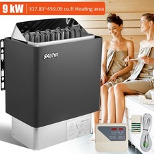 9KW Saunaofen mit Saunasteine Saunaheizung Saunaheizgerät integrierter Steuerung