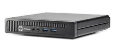 HP ProDesk 400 G1 Mini Desktop PC, Intel Core i3-4160T, 4GB RAM, 500GB HDD