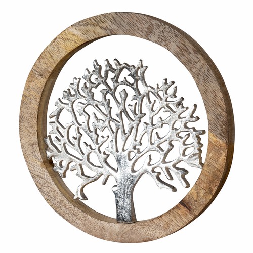 Wandbild ø25cm lebensbaum - wandbild,