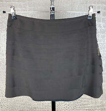 SPORTSTUFF Damen Gr. 36 Rock Minirock Stufenrock braun A-Linie skirt 7B6